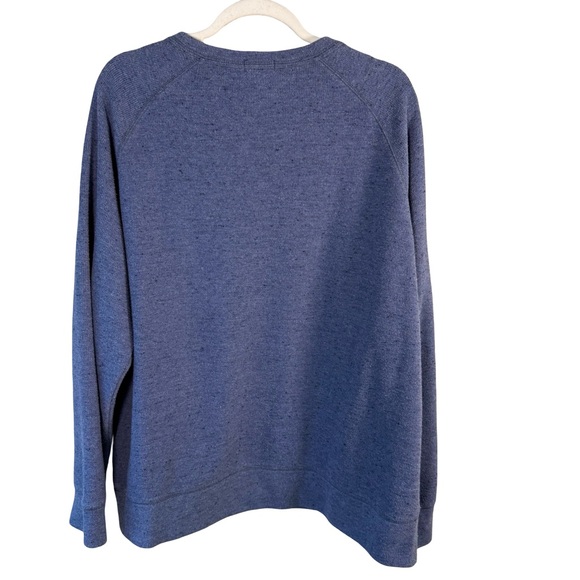 Banana Republic Blue Crewneck Sweatshirt Size XL Minimalist Casual Relaxed - Picture 2 of 13